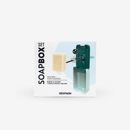 Offre découverte - boite à savon & soin lavant solide 3 en 1