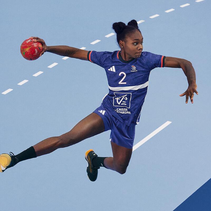 Maillot handball équipe de France 2024 - coupe femme bleu