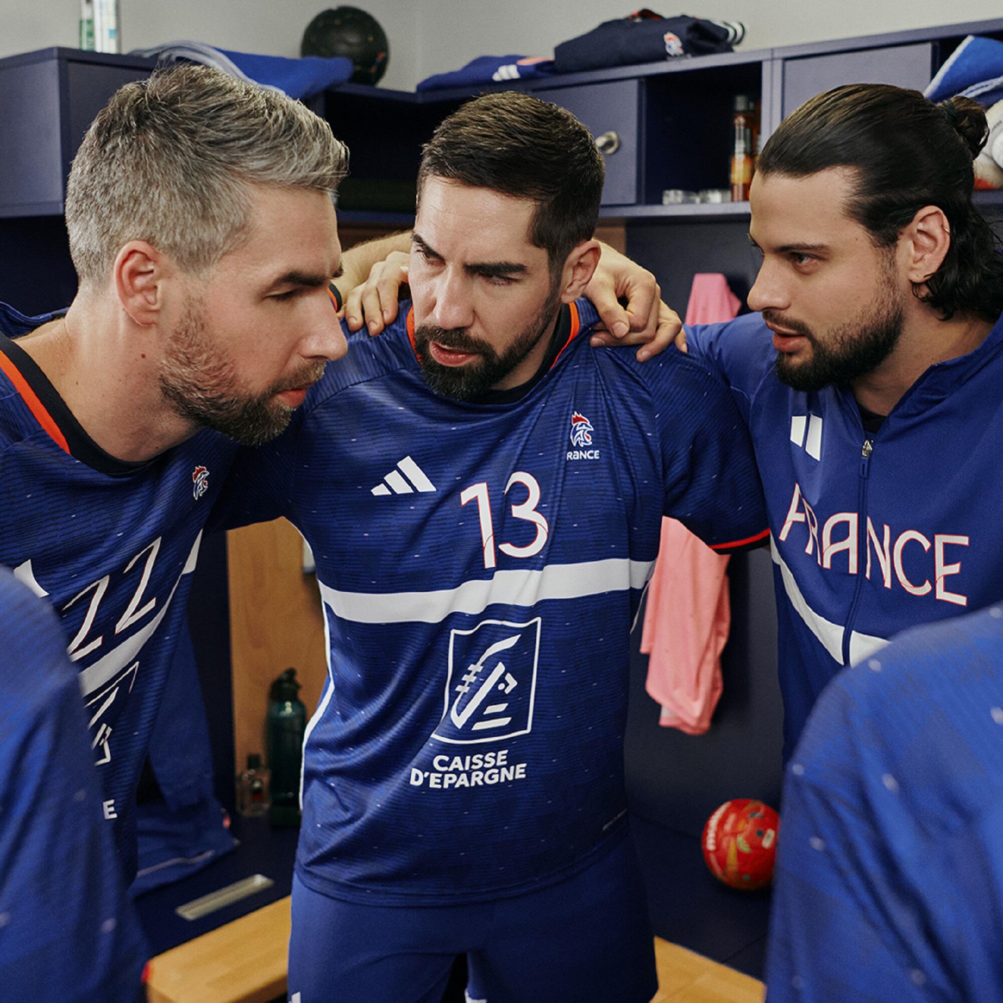 Maglia pallamano uomo ADIDAS FRANCIA blu 9/10