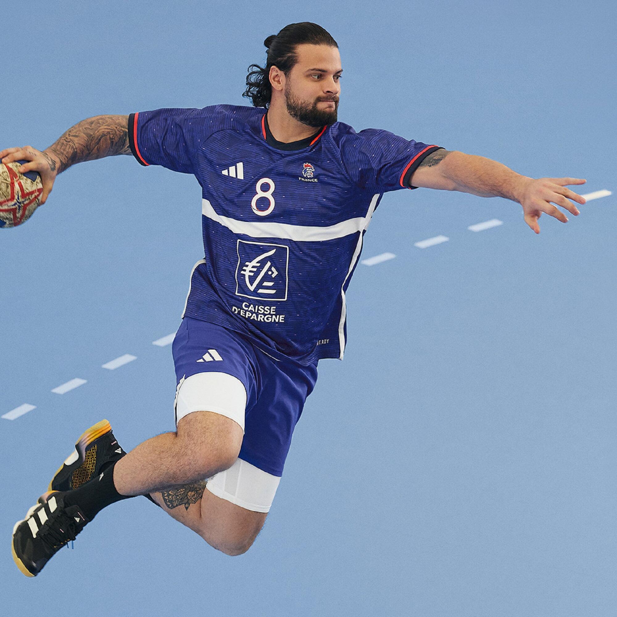 Maglia pallamano uomo ADIDAS FRANCIA blu 7/10