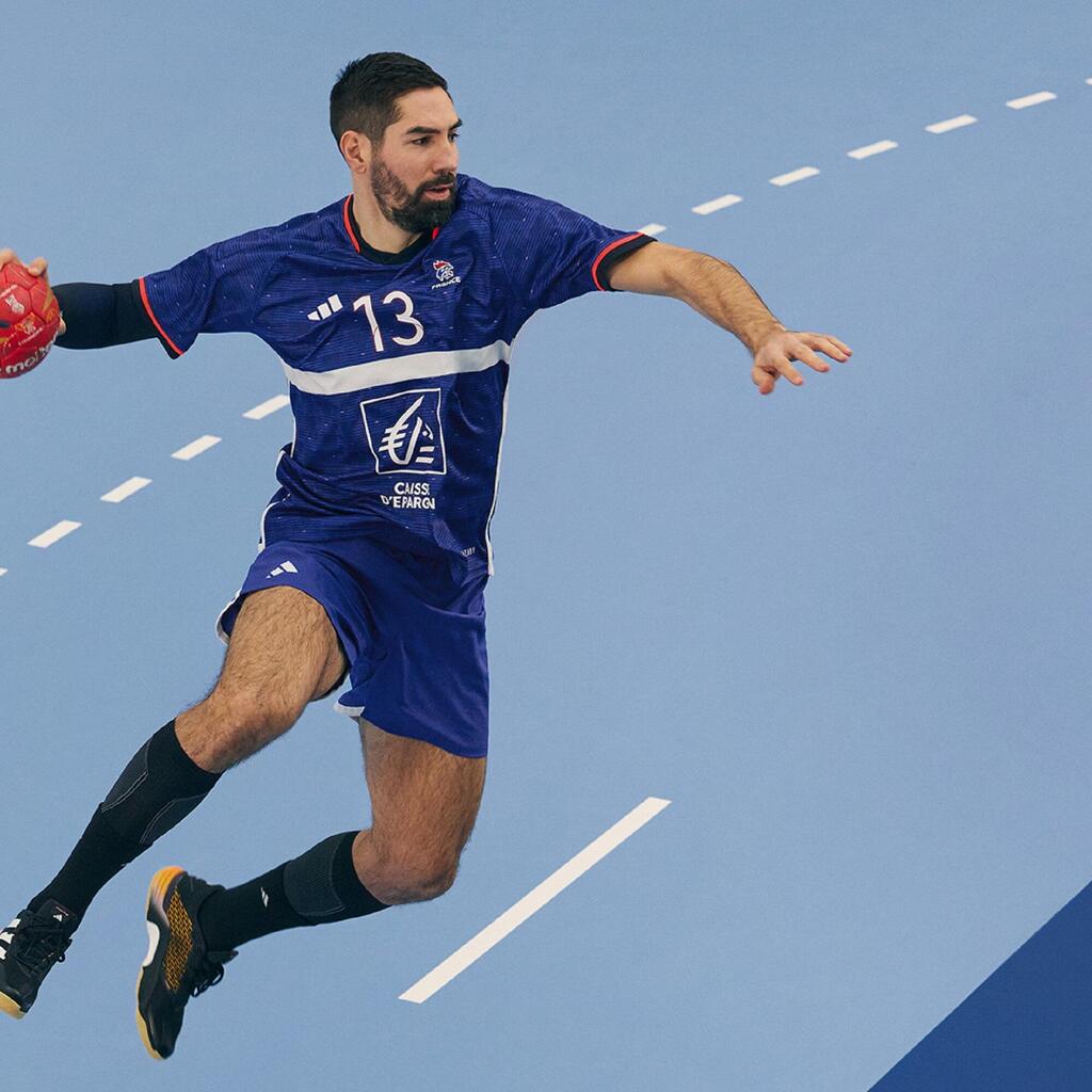 Plava muška majica za rukomet FRANCE 2024