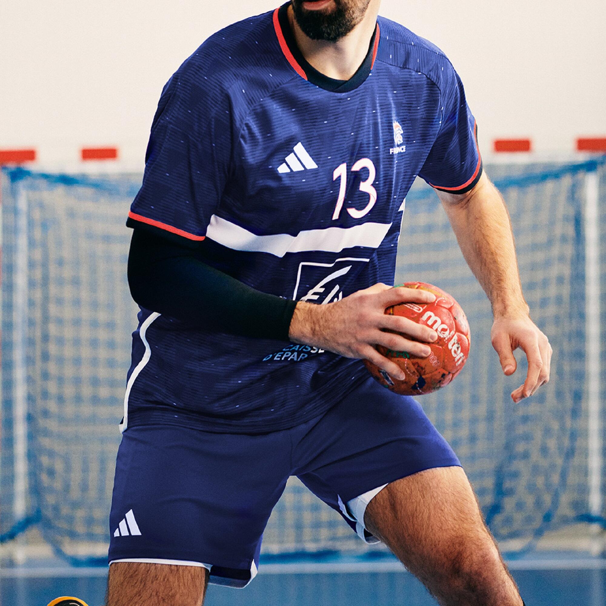 Maglia pallamano uomo ADIDAS FRANCIA blu 8/10