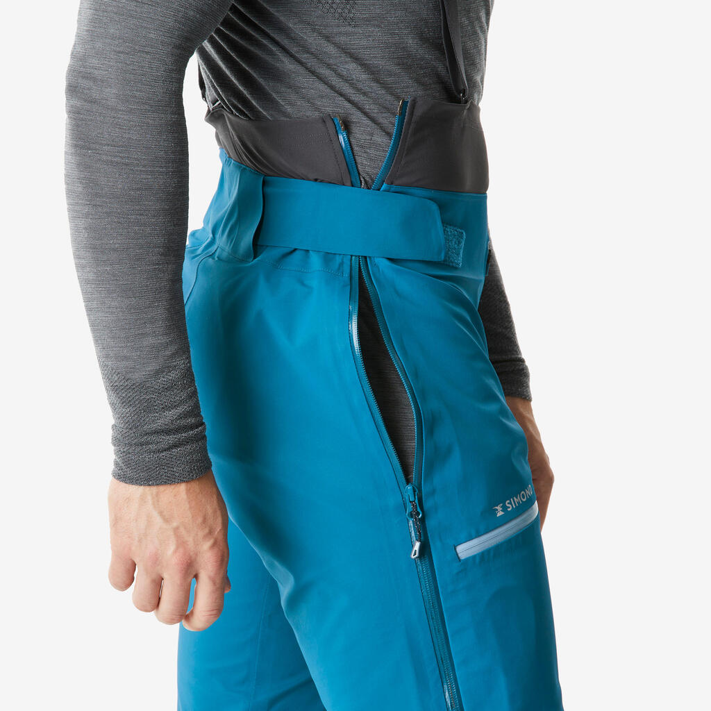 Tirkiznoplave muške pantalone za penjanje ICE