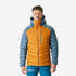 Men’s mountaineering down jacket Ochre - Grey