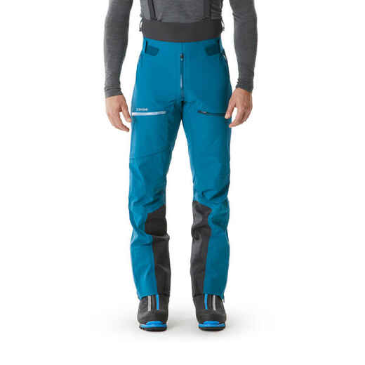 
      Men's mountaineering overtrousers ICE - Dark turquoise blue
  