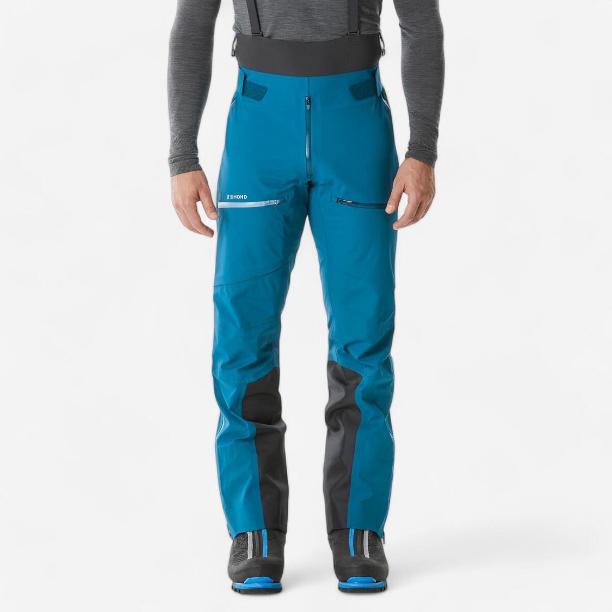 Surpantalon alpinisme ICE Homme - Bleu Turquoise foncée