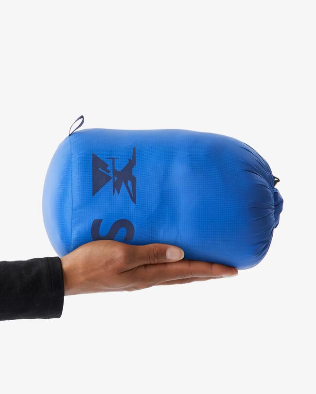 Donsjas voor bergbeklimmen dames Makalu blauw