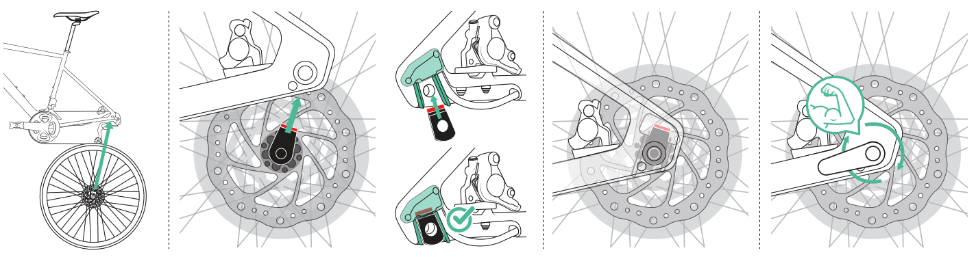 Van Rysel E-EDR CF 105 Di2: handleiding en reparatie