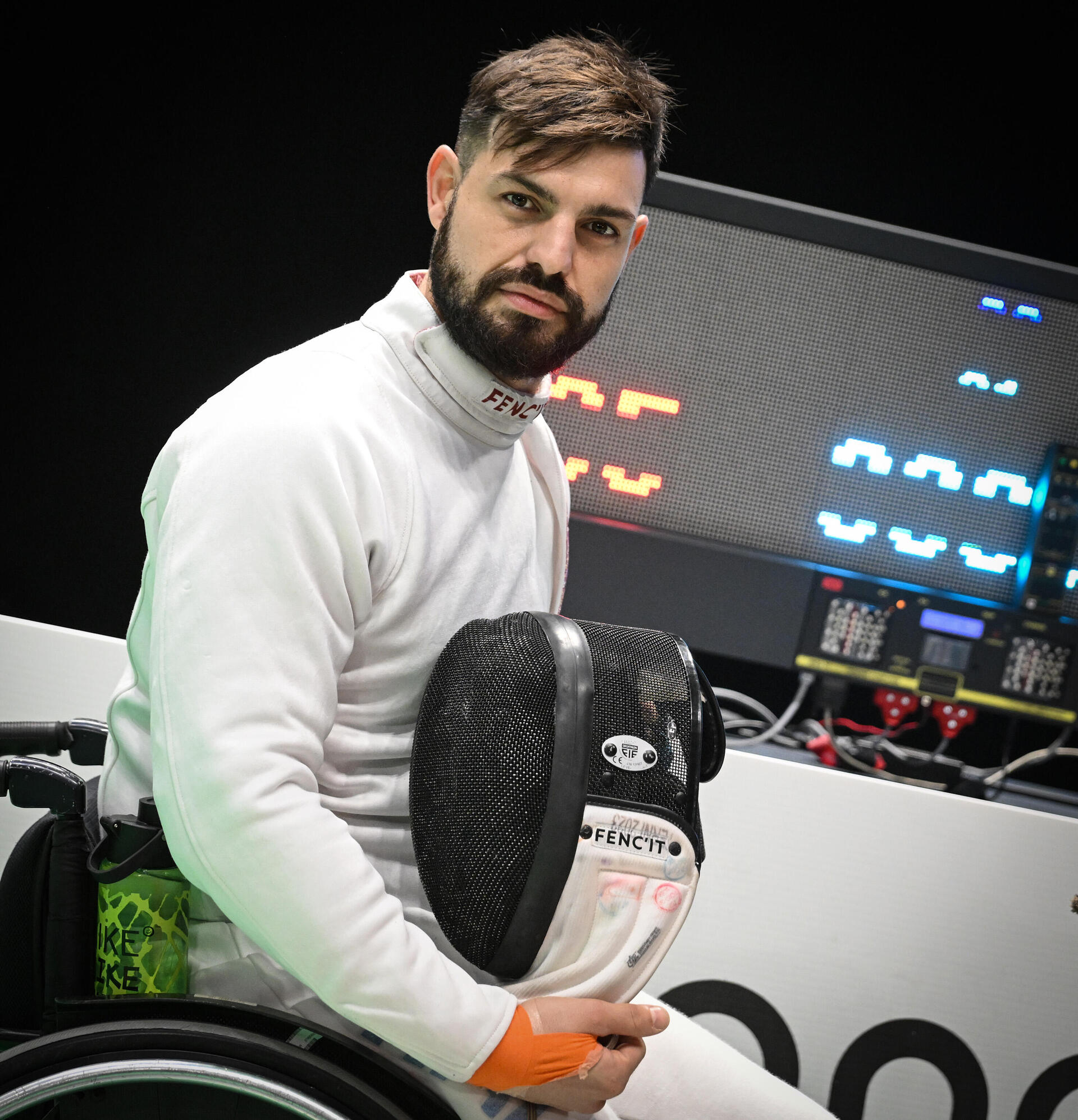 A wheelchair co-developed with a Paralympic fencing champion
