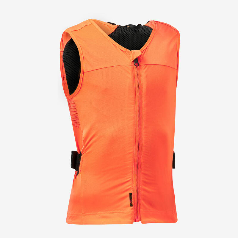 Vestă protecţie dorsală MTB, schi/snowboard DBCK 900 Portocaliu Copii