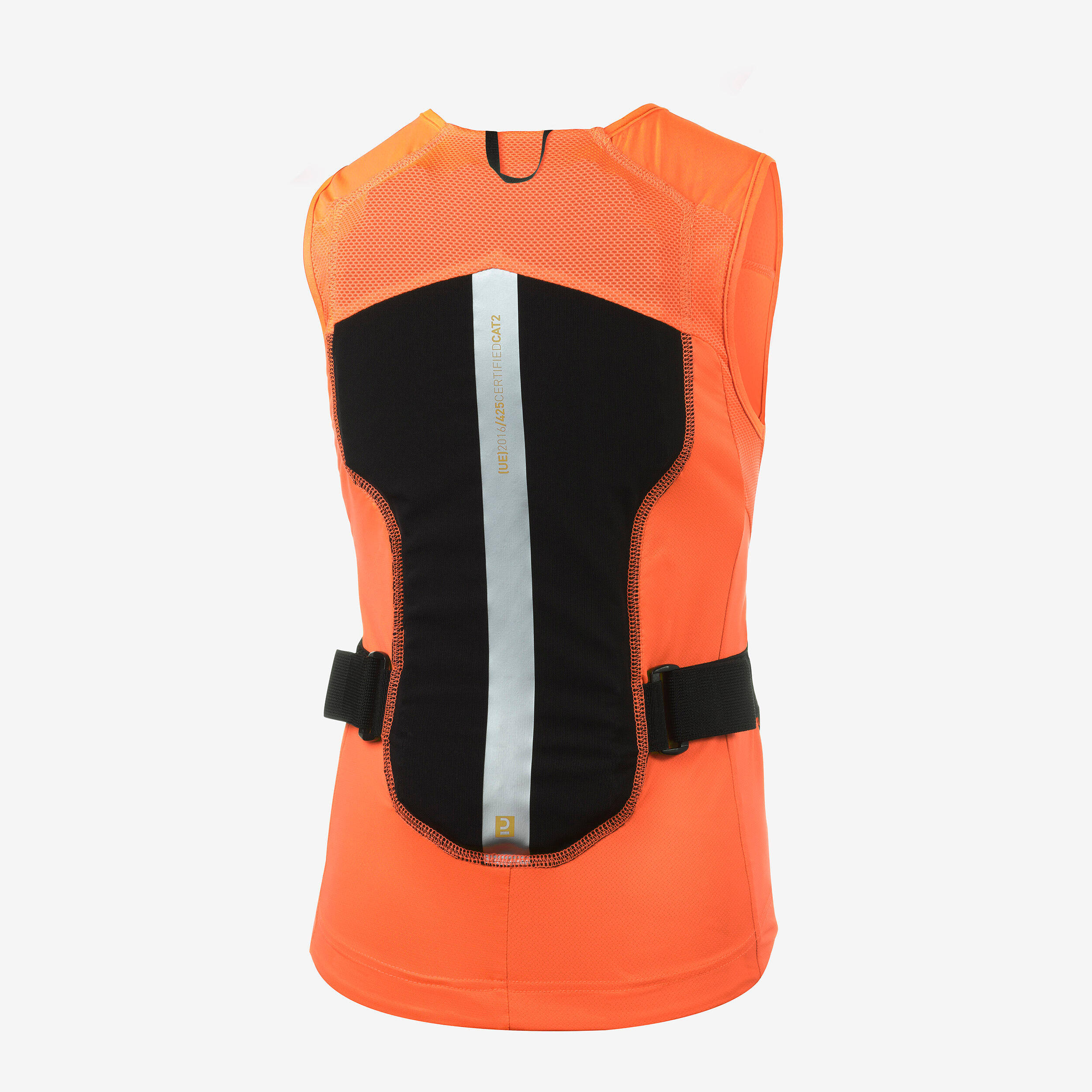 Kids' Mountain Bike, Ski and Snowboard Back Protector Gilet DBCK 900 - Orange 2/16