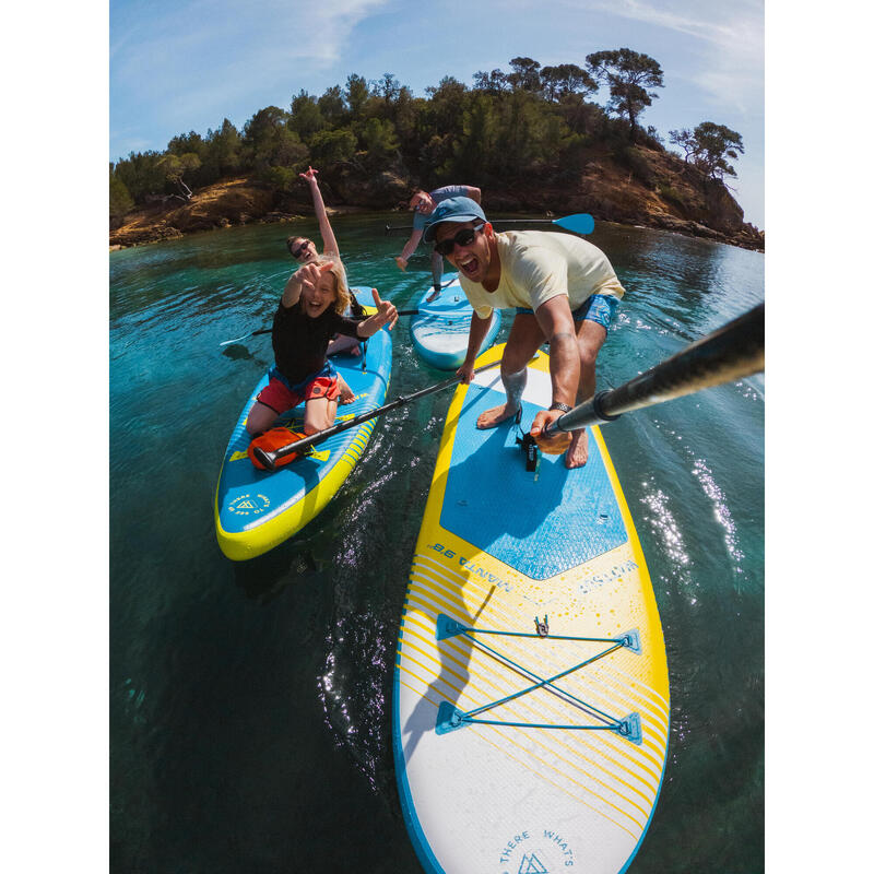 Tabla Paddle Surf Hinchable Pack + Asiento Kayak Wattsup Silver 11'6 33" 6"