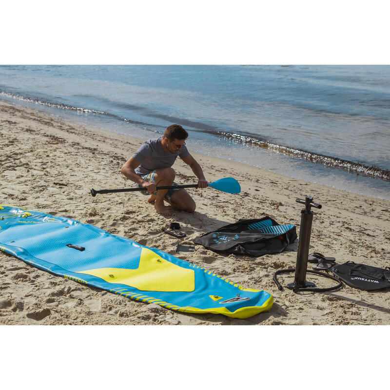Pack Stand Up Paddle Hinchable + Asiento Kayak Wattsup Silver 11'6 33" 6"