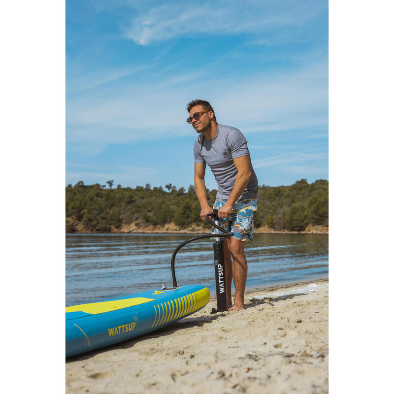 Tabla Paddle Surf Hinchable Pack + Asiento Kayak Wattsup Silver 11'6 33" 6"