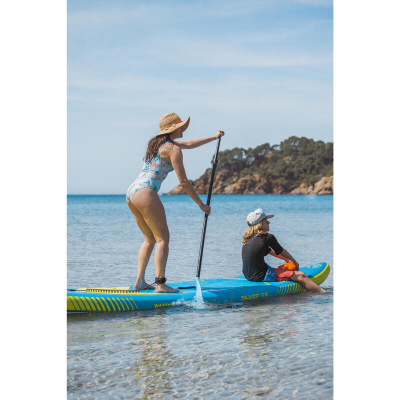 Pack Stand Up Paddle Hinchable + Asiento Kayak Wattsup Silver 11'6 33" 6"