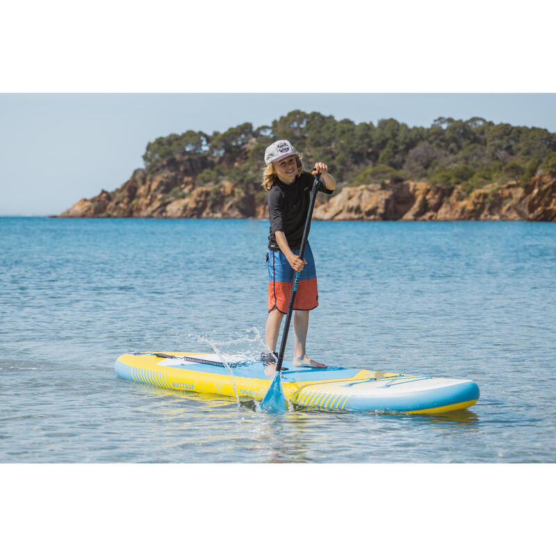 Pack Stand up paddle gonflable (planche, pompe, pagaie) Wattsup Manta 9'8" 31"6"