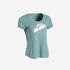 Women Hiking Breathable T-shirt - NH500 Green