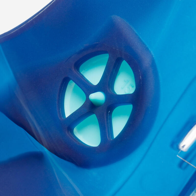 Máscara Easybreath de superfície Válvula Acústica adulto 540 Freetalk Azul