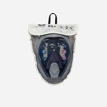 Adult’s Easybreath Surface Mask with Acoustic Valve - 540 Freetalk Arctic Blue