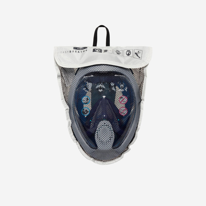 Maska do snorkelingu Subea Easybreath+ 540 Freetalk powierzchniowa 