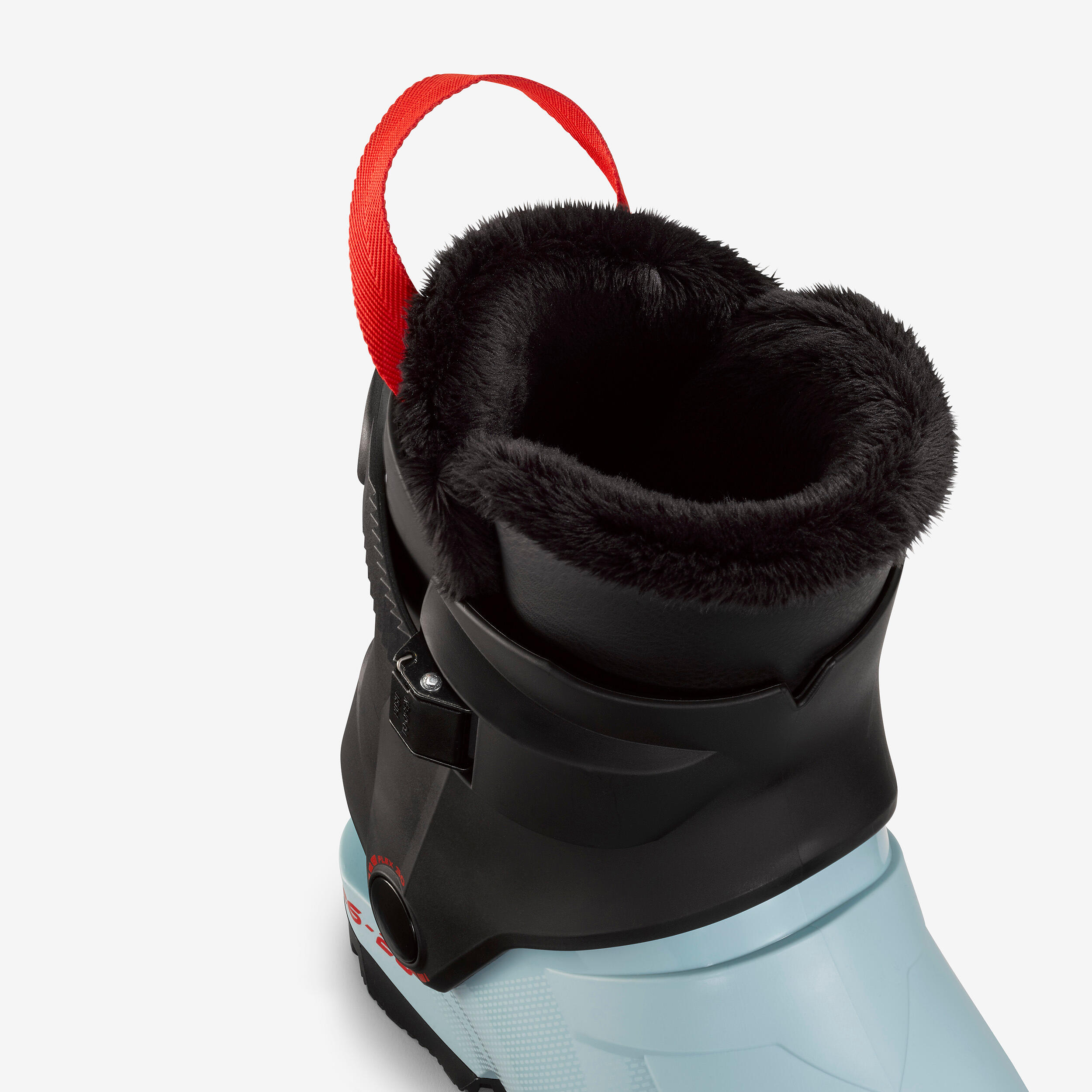 Chaussures de ski à pointure réglable enfant, 100 bleu 6/11
