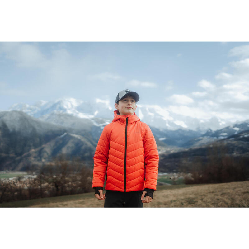 Çocuk Outdoor Hibrit Şişme Mont - 7/15 Yaş - Kırmızı