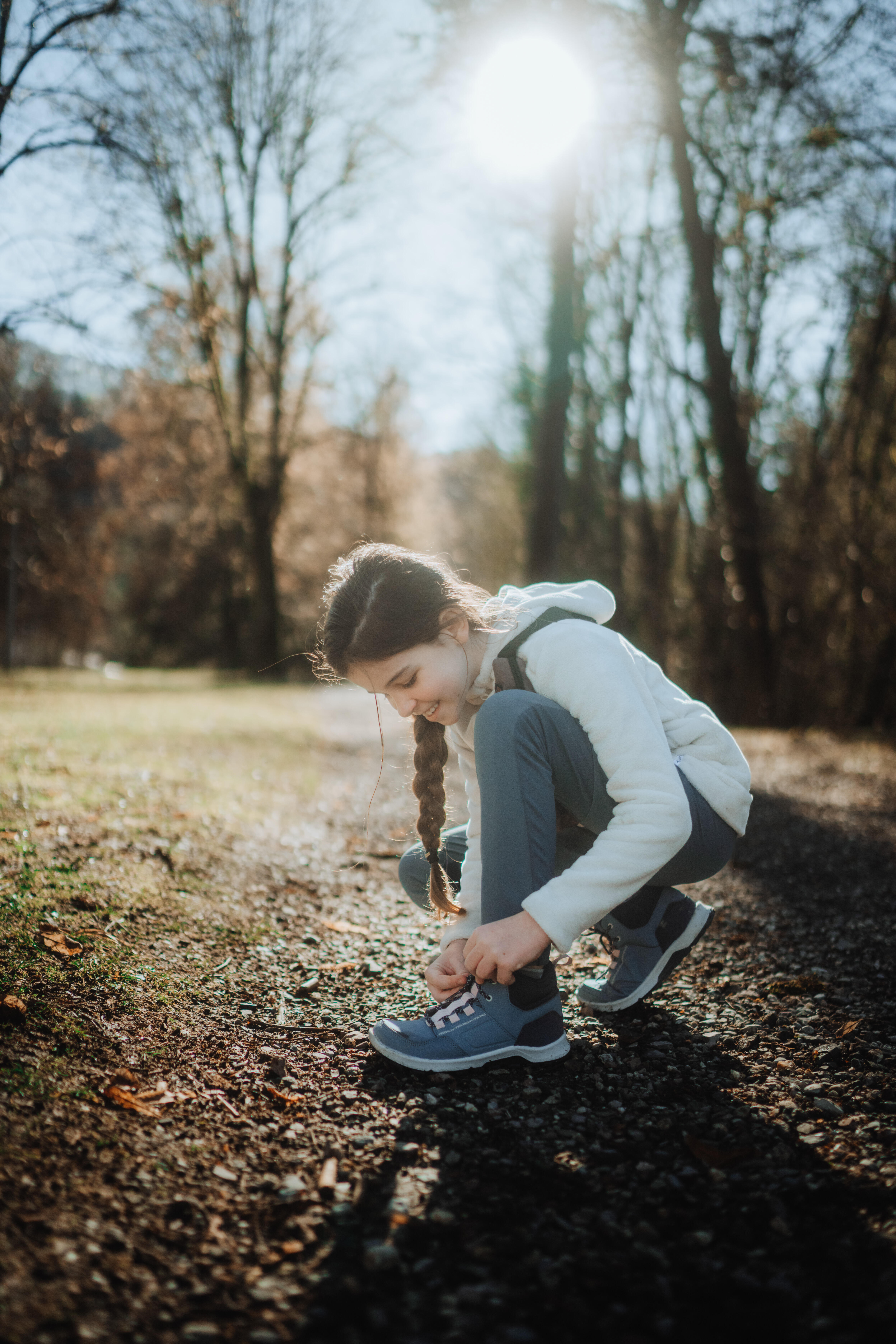 Kids’ Hiking Leggings, MH 500 Age 7–15 - QUECHUA