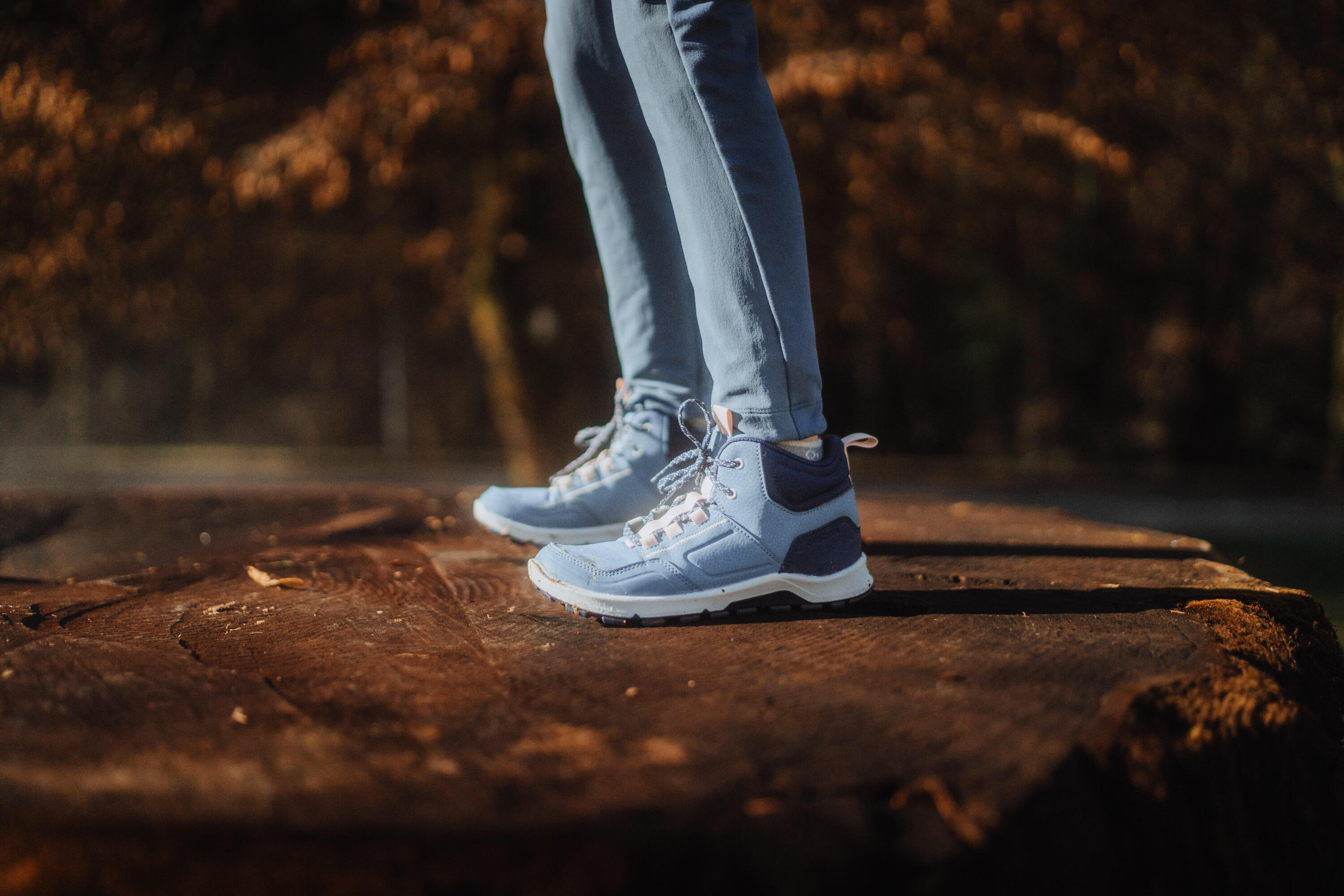 Buty turystyczne dla dzieci Quechua MH500 mid 13/14