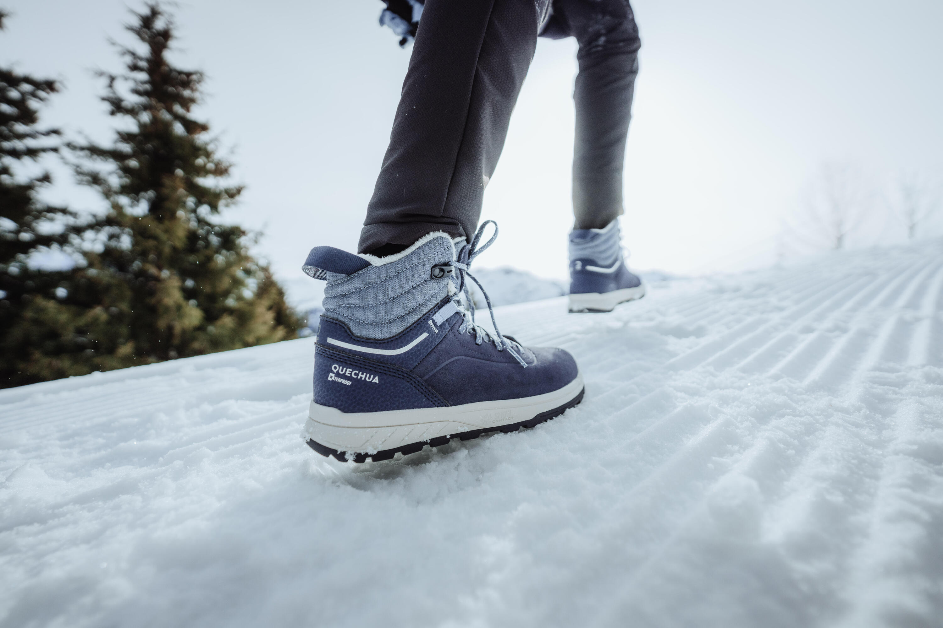 Buty turystyczne dla dzieci Quechua SH500 Warm wodoodporne  13/13