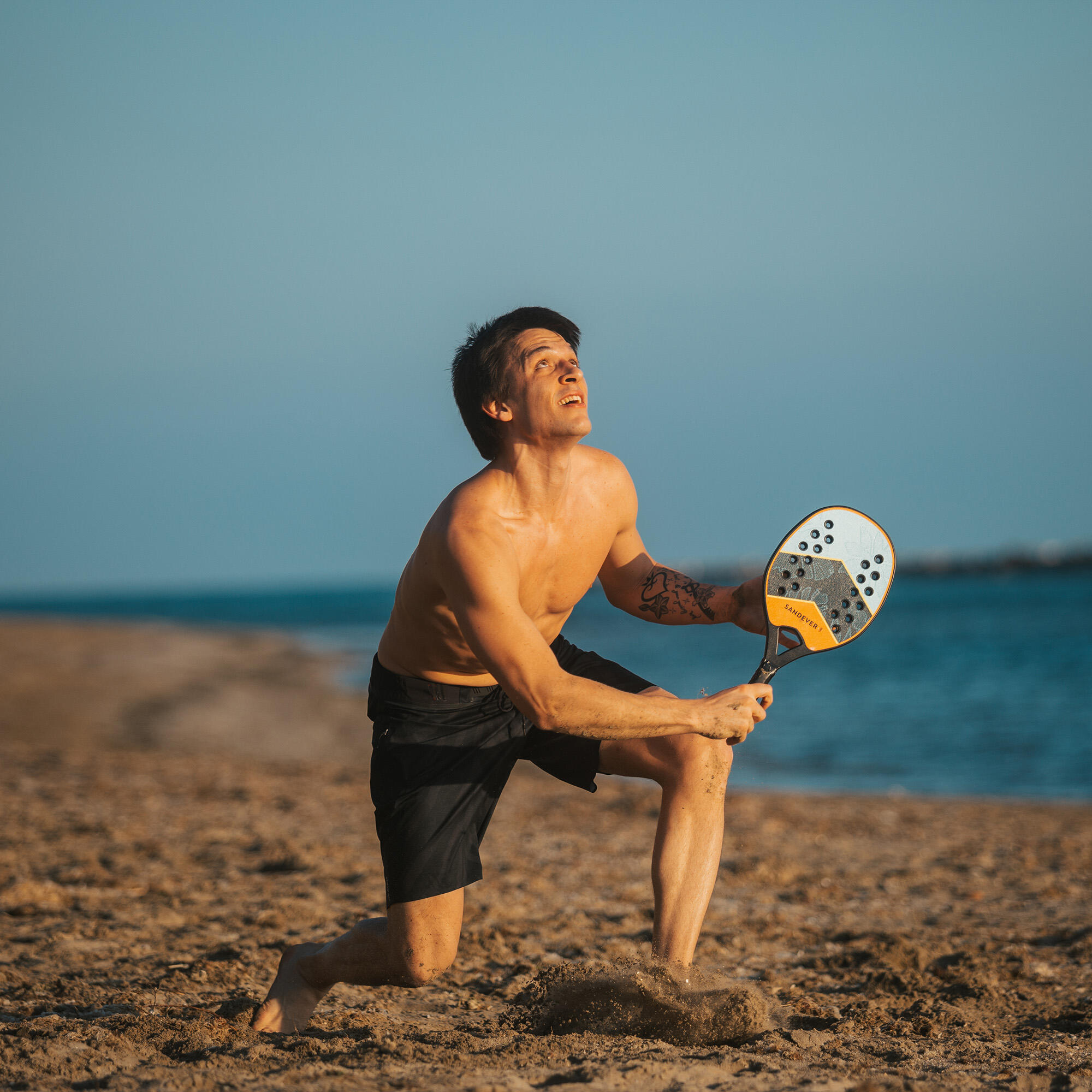 Beach Tennis Racket Set BTR 160 OV - SANDEVER