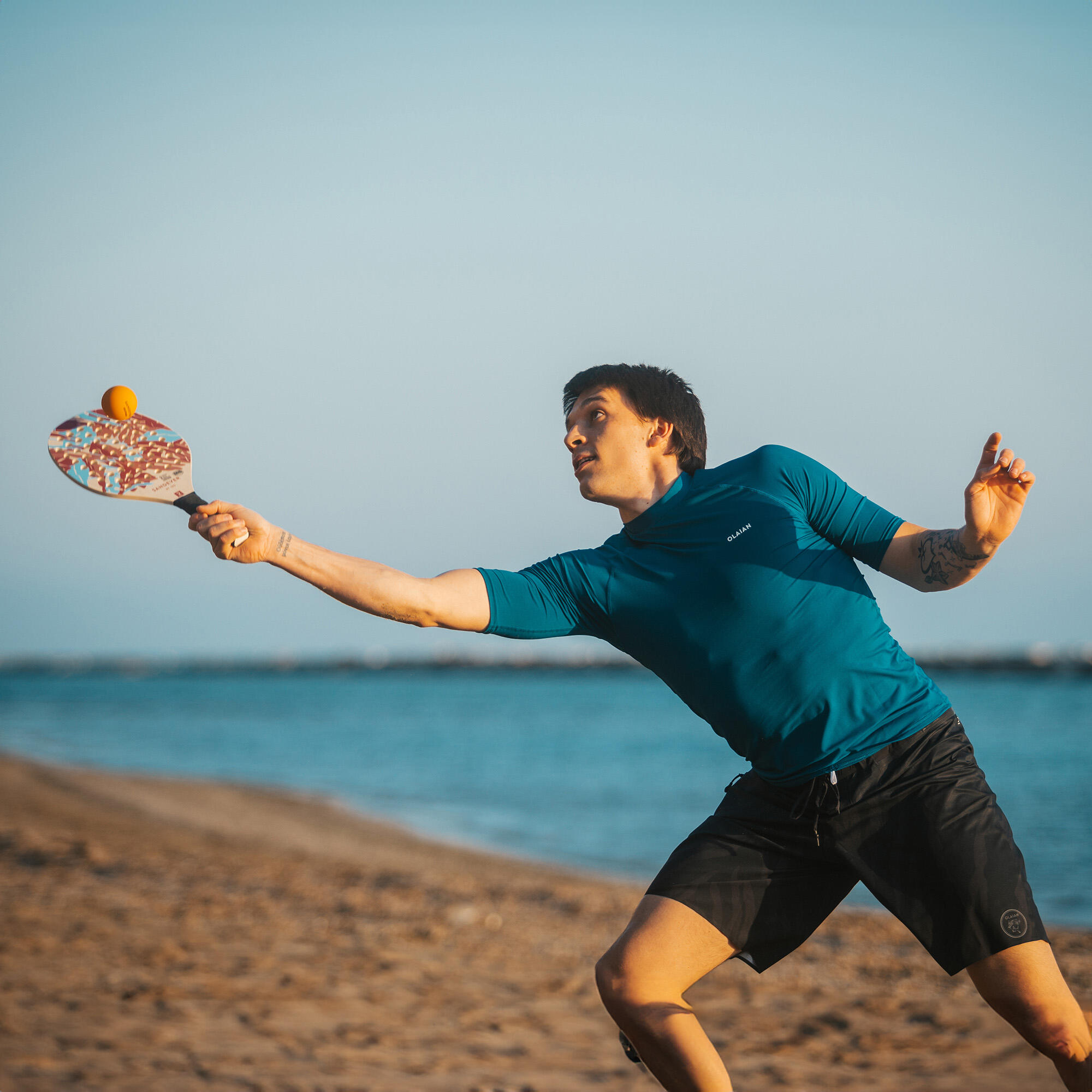 Beach Tennis Racket Set - Experience Red - SANDEVER