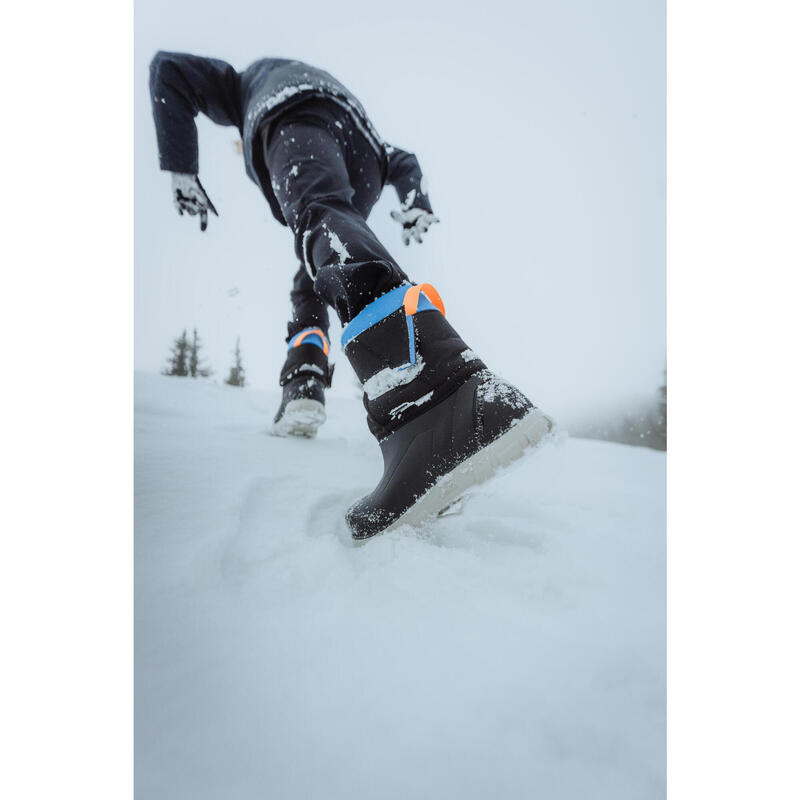 Çocuk Outdoor Kar Botu - Su Geçirmez - Siyah - SH500