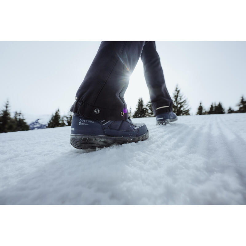 Çocuk Outdoor Kar Botu - Su Geçirmez - Koyu Mavi - SH100