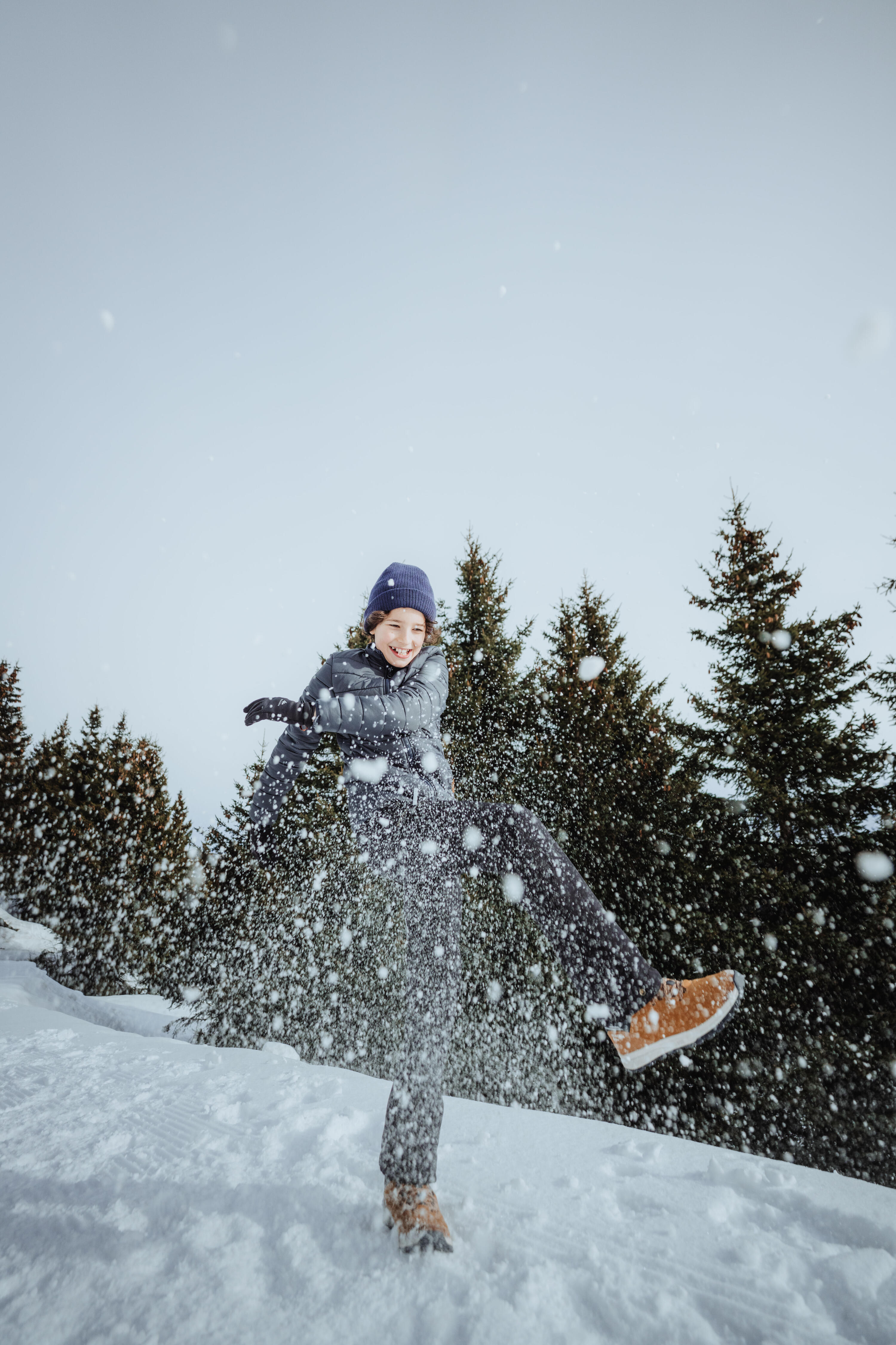Chaqueta 3en1 de montaña y nieve impermeable Niños 7-15 años Quechua MH500 10/14