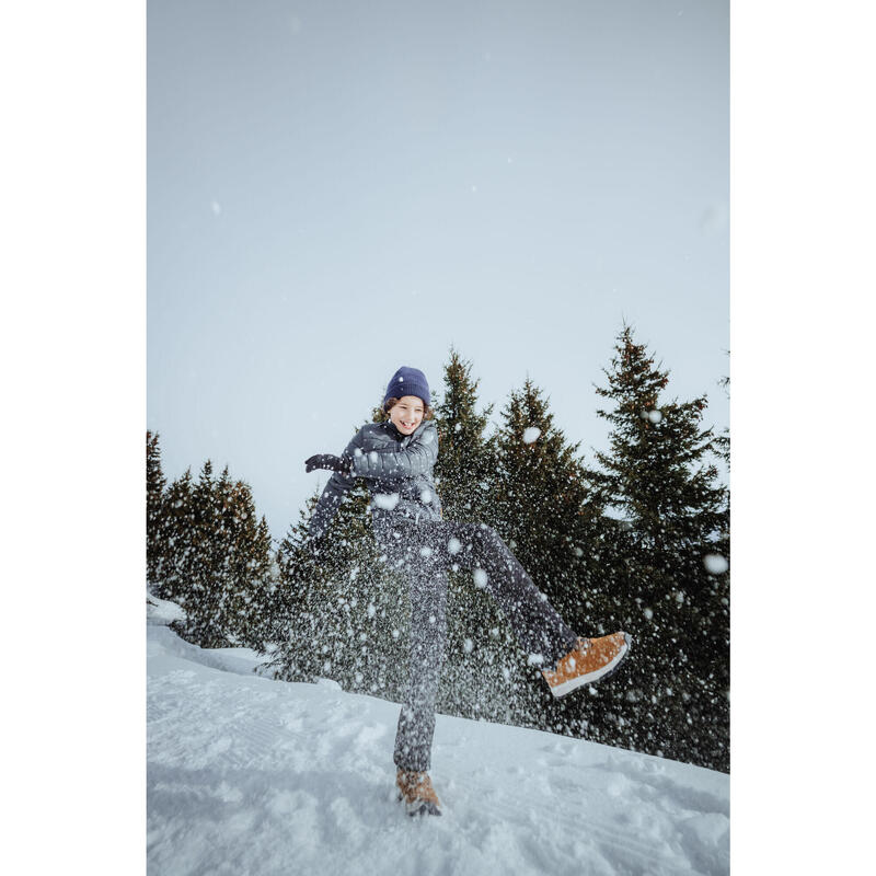 Veste 3 en 1 avec doudoune intérieure enfant 7-15 ans, MH500  bleu