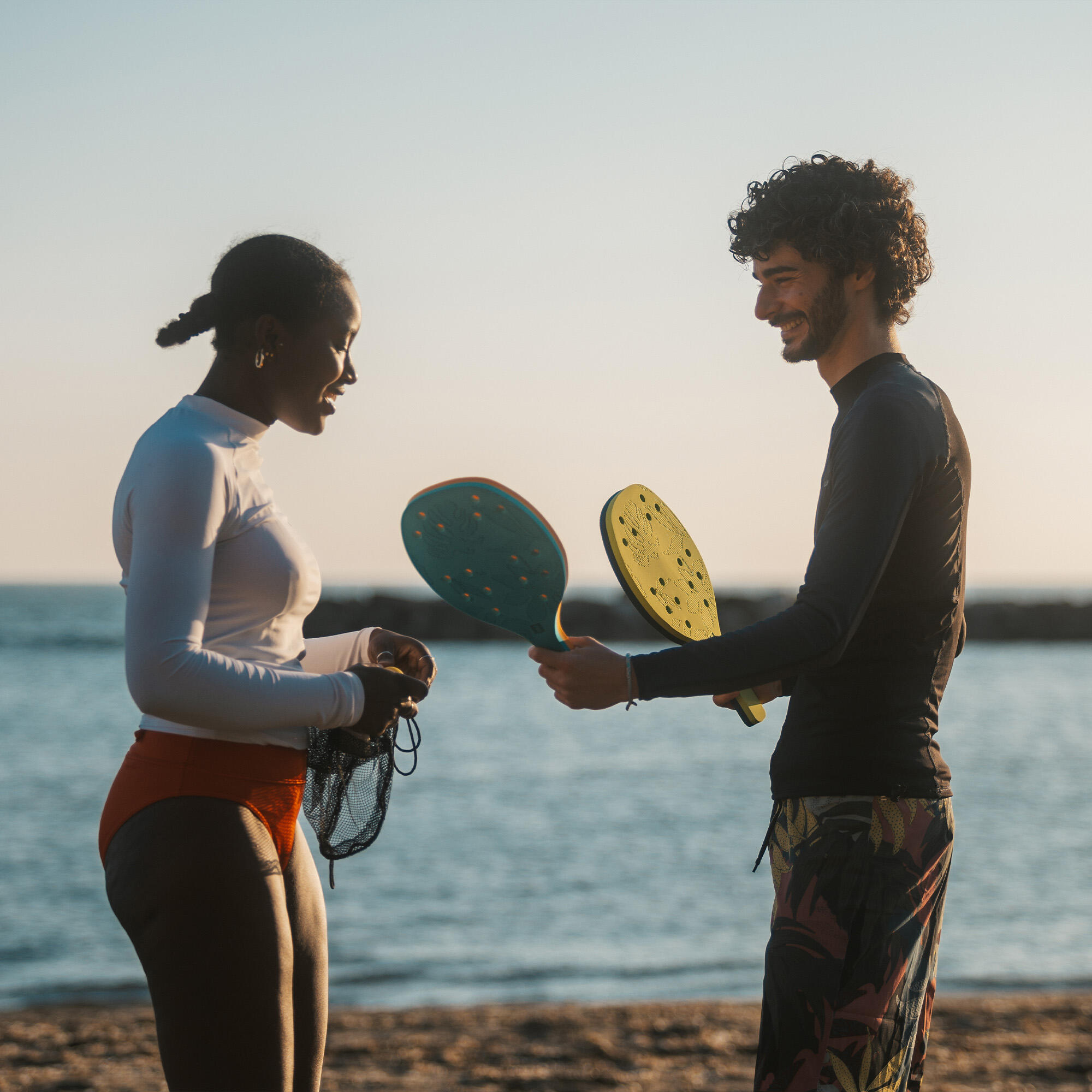 Kit racchette beach tennis FOAM RACKET 10/19