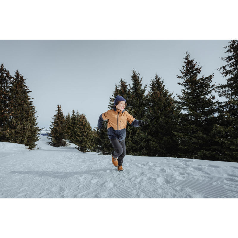 Çocuk Outdoor Softshell Pantolon - 7/15 Yaş - Siyah - MH500