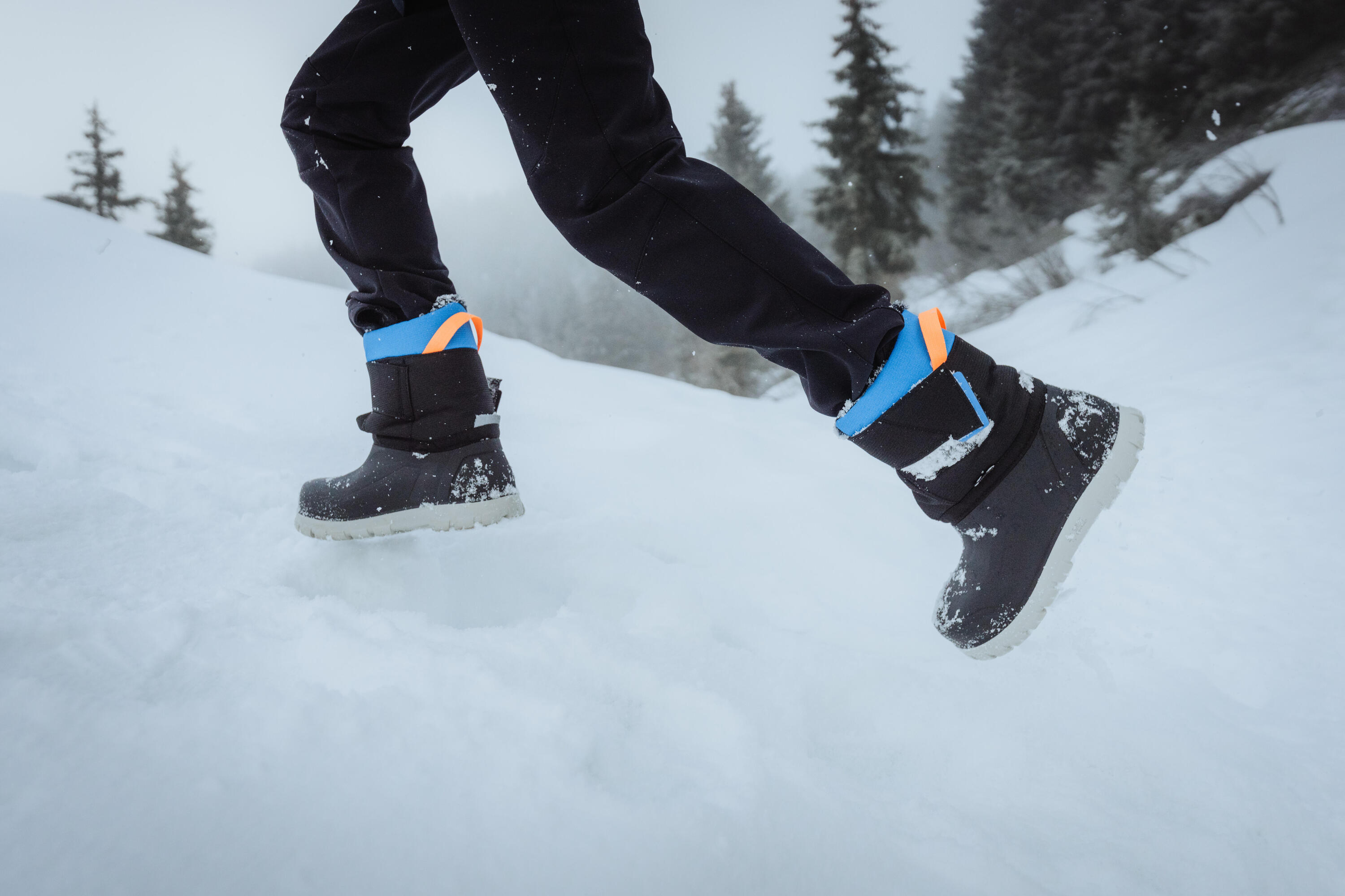 Bottes d’hiver imperméables enfant – SH 500 Tailles 7.5C - 6 6/11