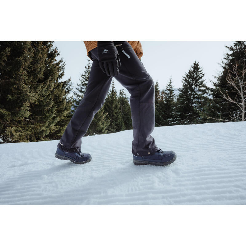 Çocuk Outdoor Kar Botu - Su Geçirmez - Koyu Mavi - SH100