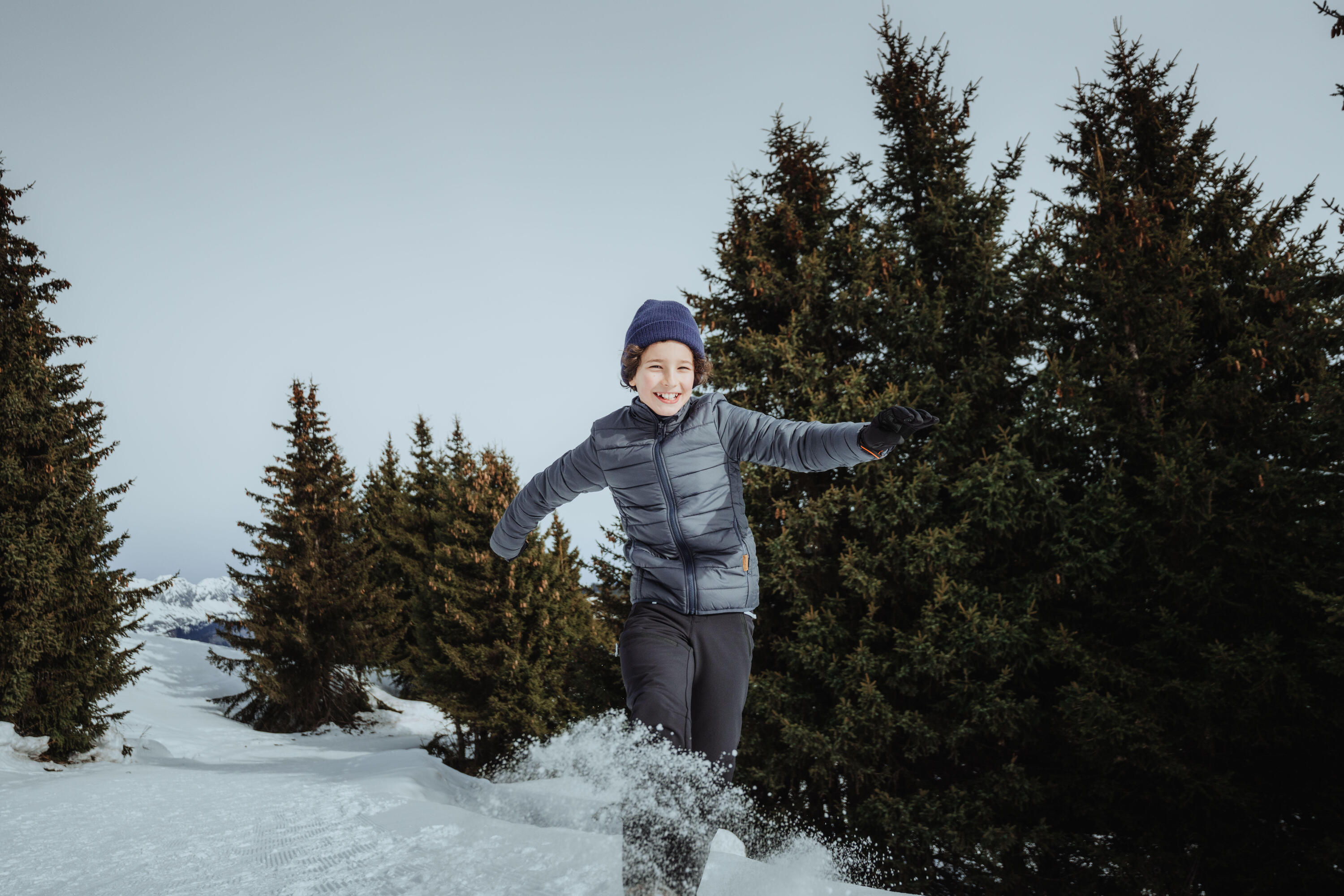 Chaqueta 3en1 de montaña y nieve impermeable Niños 7-15 años Quechua MH500 9/14