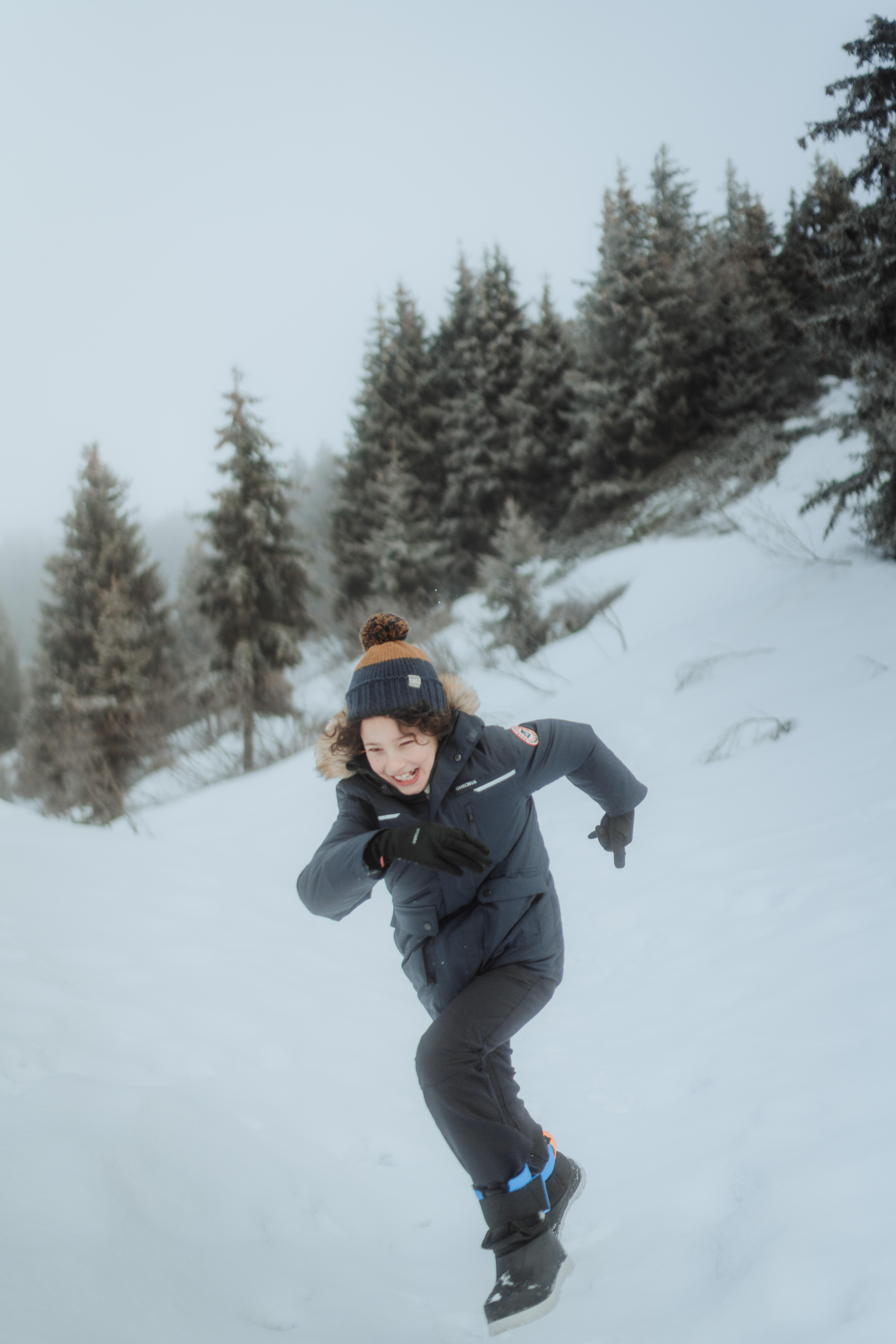 Kids’ Waterproof Winter Boots – SH 500 Sizes 7.5C - 6 - QUECHUA