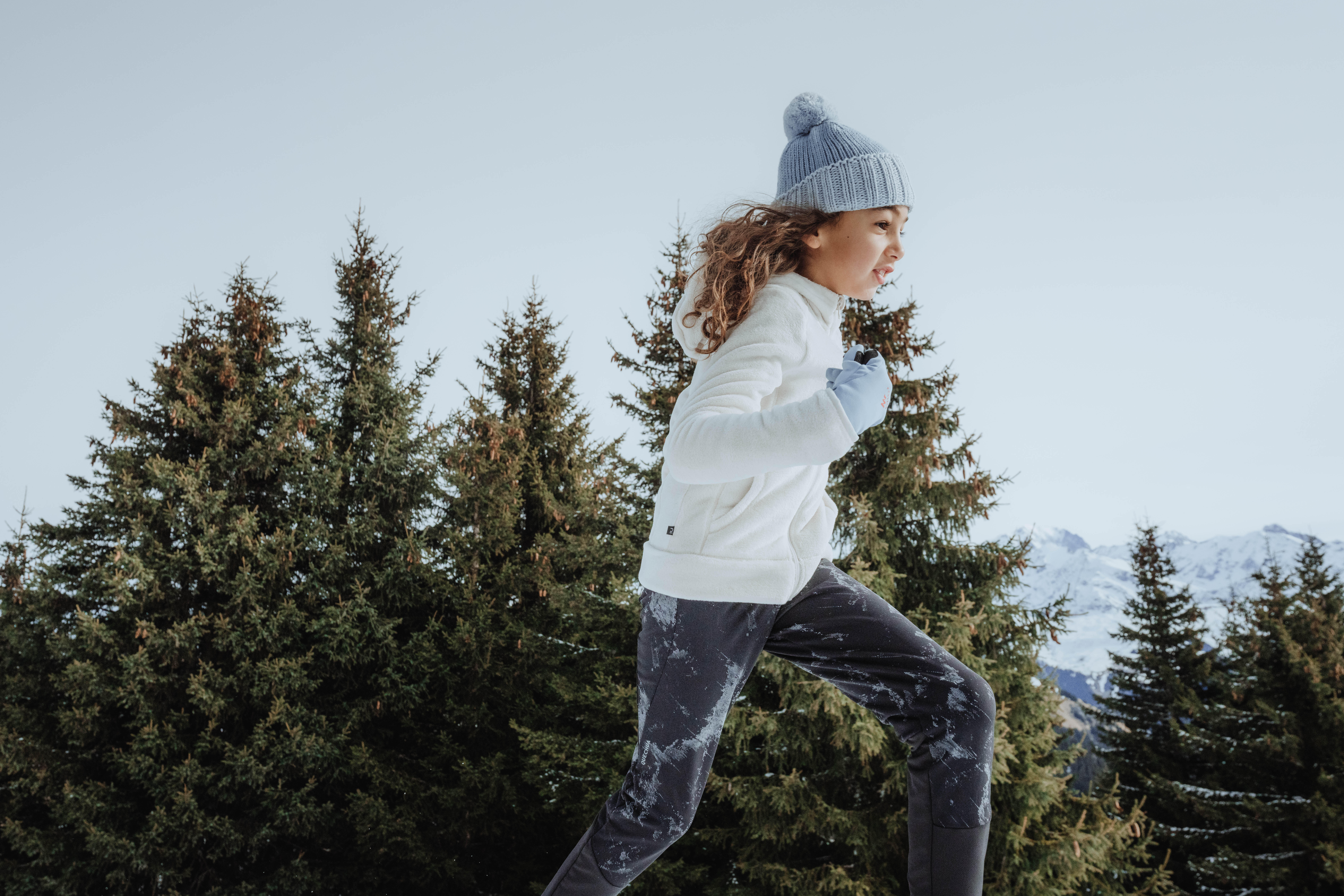 Veste de randonnée en polaire enfant, MH 500 Âge 7-15 ans - QUECHUA