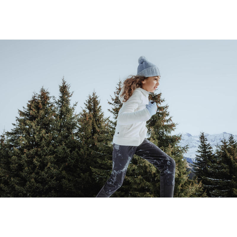 Çocuk Outdoor Polar Mont - Bej - 7/15 Yaş - NH500