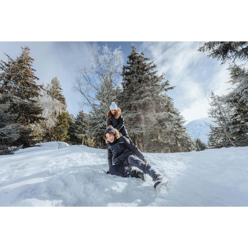 Çocuk Outdoor Parka/Kışlık Mont - 7/15 Yaş - Lacivert - SH900 -17 °C