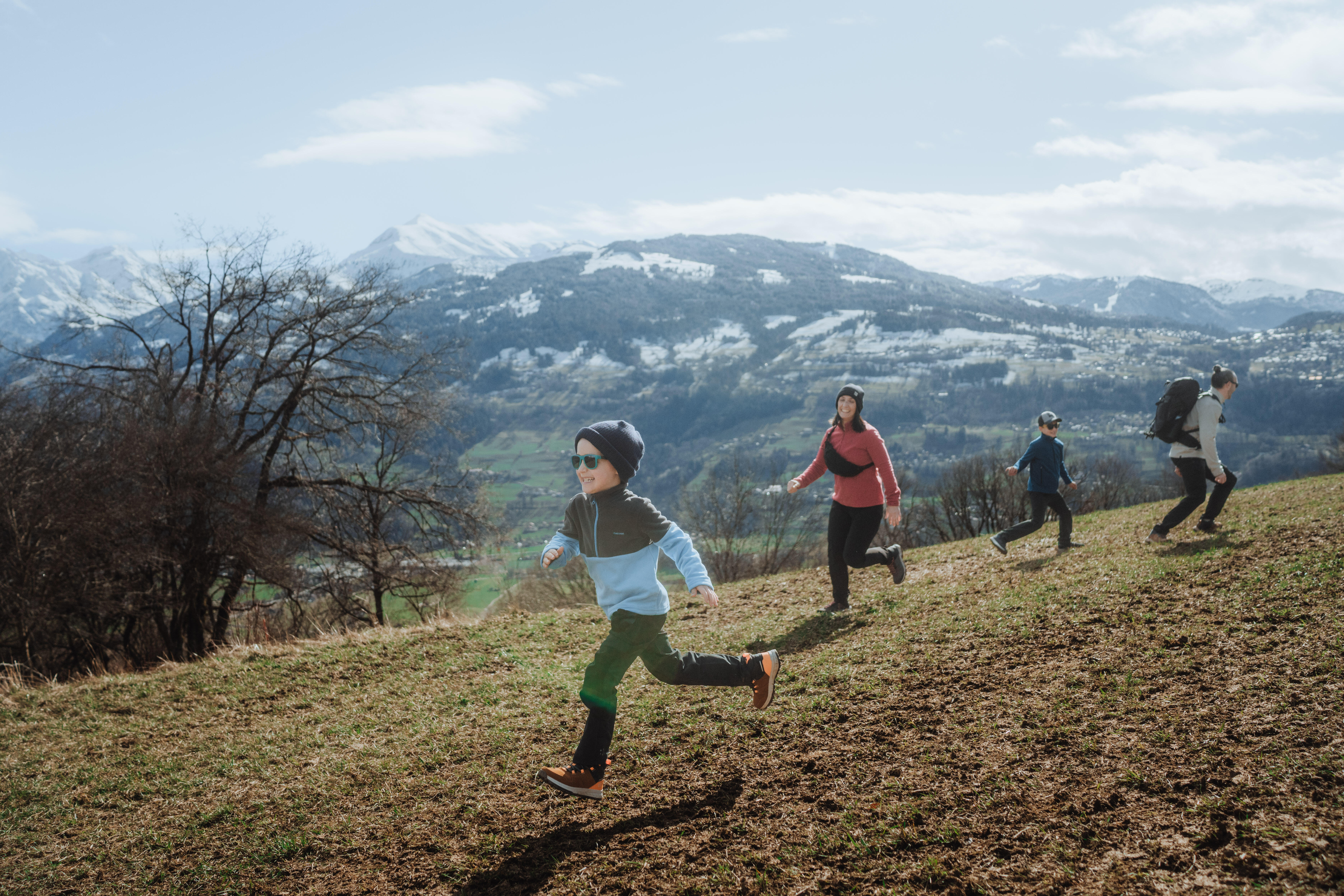 Kids’ Hiking Softshell Pants - MH 550 - QUECHUA
