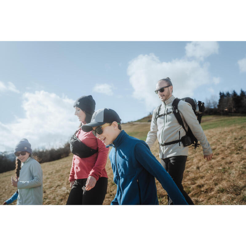 Çocuk Outdoor Polar Mont - 7/15 Yaş - Mavi - MH500