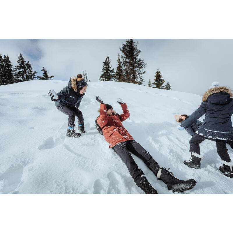 Çocuk Outdoor Kar Botu - Su Geçirmez - Siyah - SH500