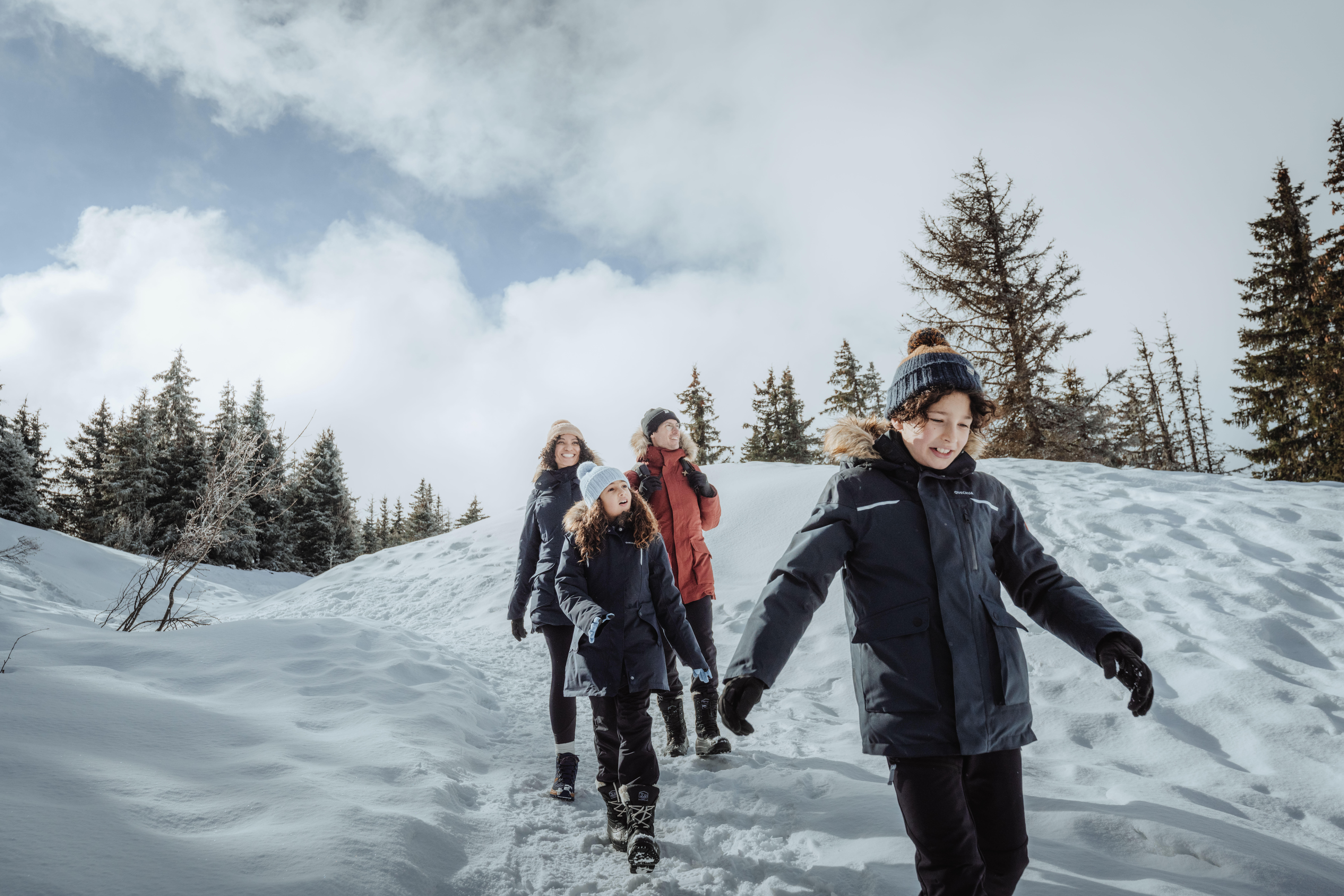 Parka d’hiver chaud et imperméable enfant, NH 900 Âge 7-15 ans - QUECHUA