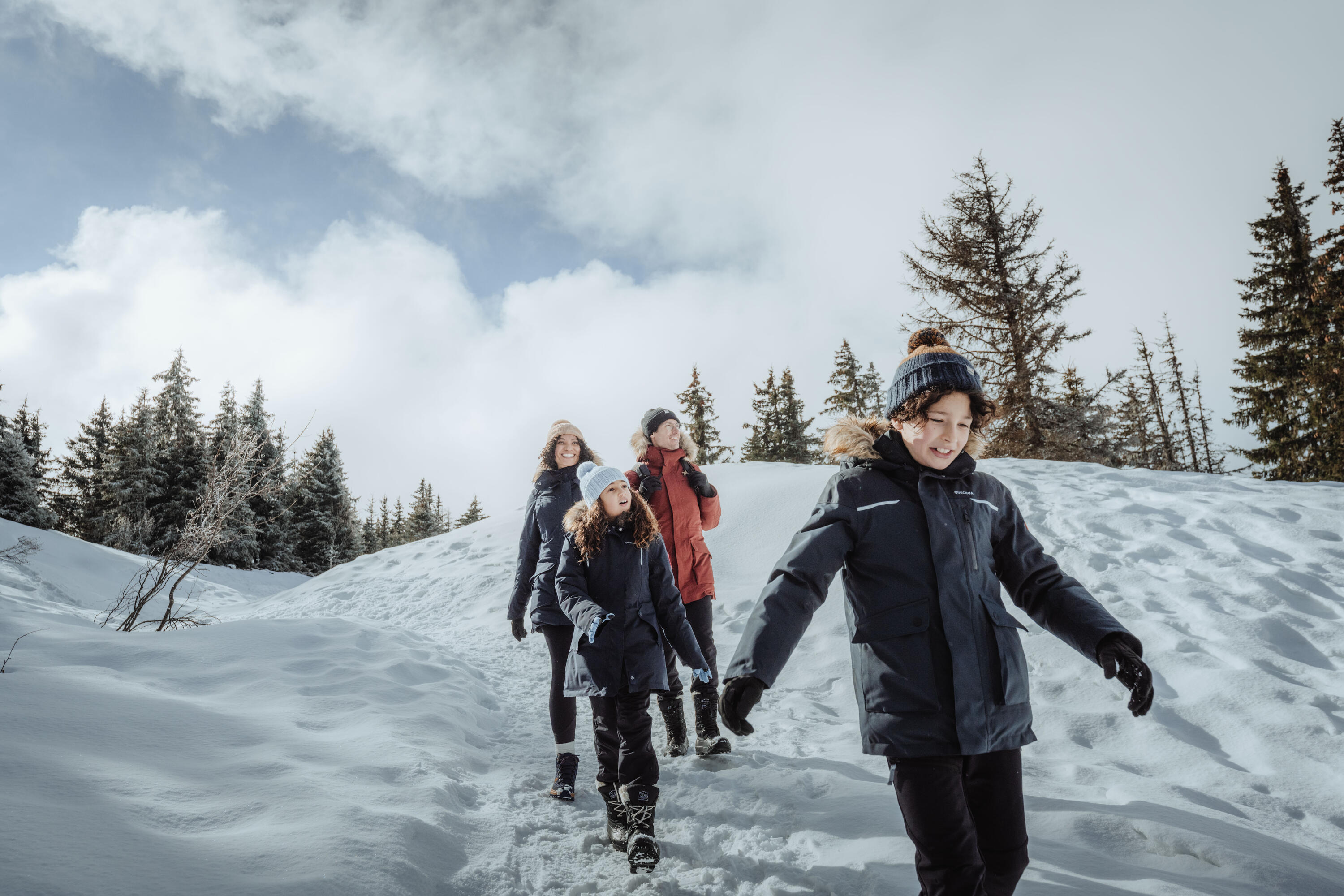 Parka d’hiver chaud et imperméable enfant, NH 900 Âge 7-15 ans 24/24