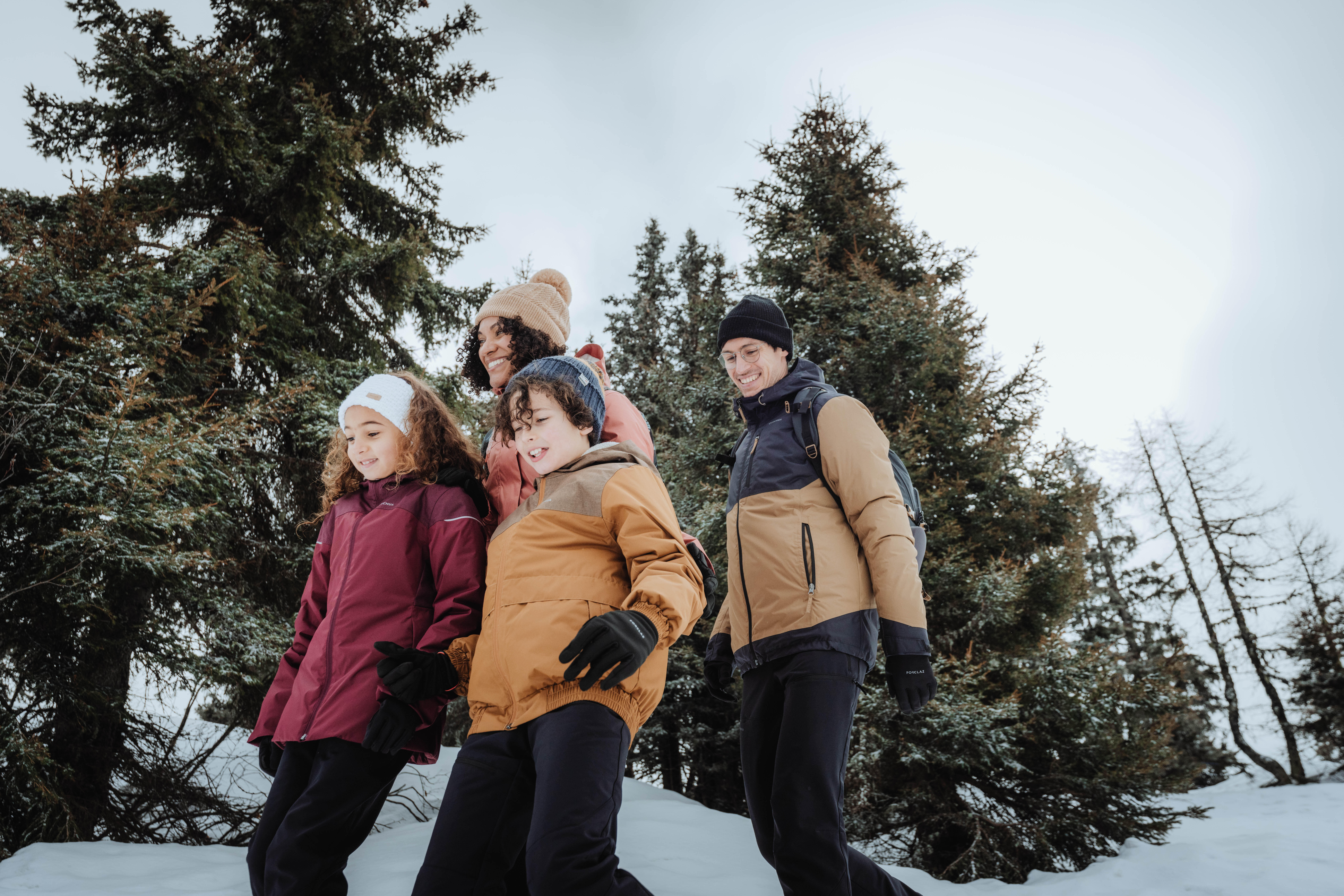 Kids’ Warm Waterproof Winter Jacket - SH 100 Age 7-15 - QUECHUA